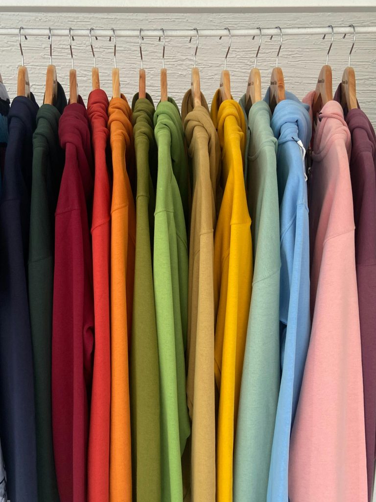 VELIA wearable blankets in all colours on the rail